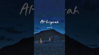 Surah Al-Insyirah Ayat 1-8 Syekh Yer Al-Dosary