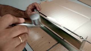Pintado De Color Base En Paseante De Madera