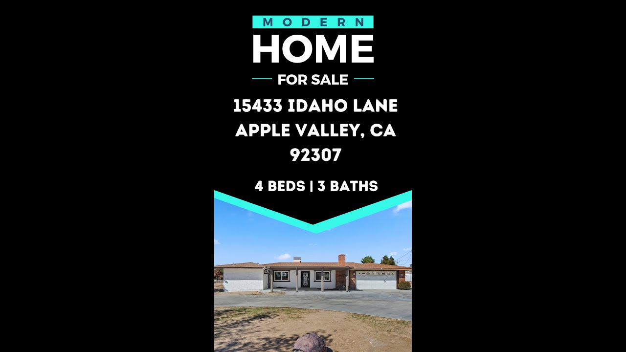 15433 Idaho Lane Apple Valley, CA 92307 #shorts
