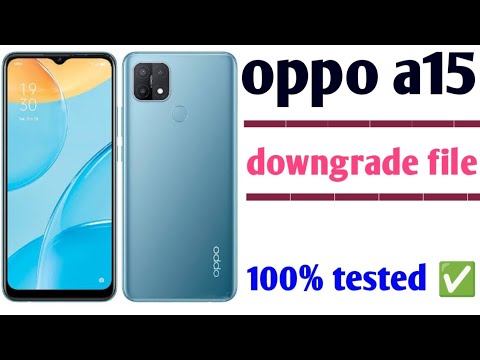 oppo a15 flash file || oppo a15 (cph2185) downgrade oppo a15 flash file || oppo a15 (cph2185) downgrade
