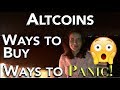 ALTCOINS - Ways to BUY 🤑 - Ways to PANIC! 😱 Shapeshift / Changelly / Binance ALTCOINS - Ways to BUY 🤑 - Ways to PANIC! 😱 Shapeshift / Changelly / Binance