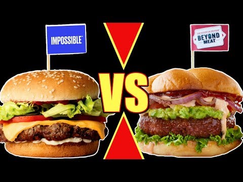 The Impossible Burger vs The Beyond Burger / Vegan Burger Taste Test The Impossible Burger vs The Beyond Burger / Vegan Burger Taste Test