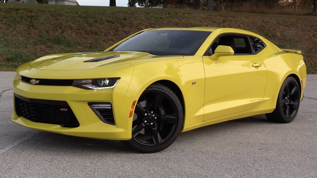 2016 Chevrolet Camaro SS 6-Spd Start Up, Road ... - YouTube