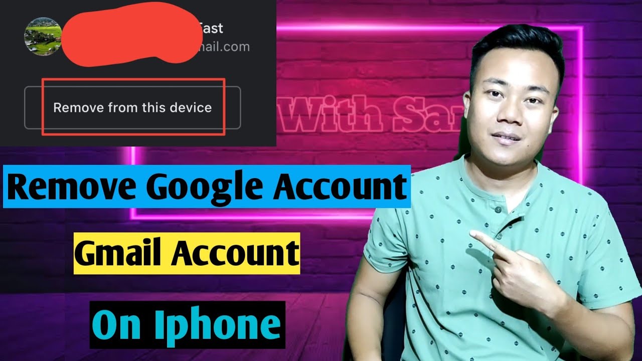 Remove Google Account On Iphone/ios In Hindi | How To Remove Google Account On Iphone/ios In Hindi | How To