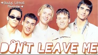 Watch Backstreet Boys Dont Leave Me video