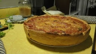 Chicago Style Deep Dish Pizza