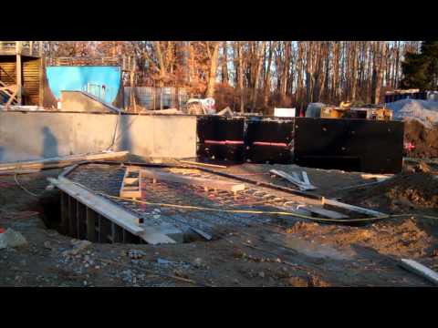 Construction Update #6: Veterans Skatepark 1/15/12 - Woodbridge, VA - Thunderwood