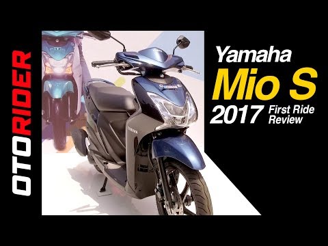 VIDEO : yamaha mio s 2017 first ride review indonesia | otorider - satu lagi variansatu lagi varianyamahamio hadir. mio s ini punya desain dan gaya yang disinyalir cocok buat para wanita. desainnya simpel tapi ...