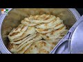 Multi Layered Indian Flat Bread Making for 500 People - Street Food