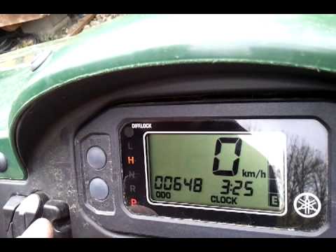 How to Change the Rhino Digi Dash from KPH to MPH - YouTube