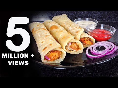 VIDEO : chicken paratha roll recipe - ramadan recipes by (huma in the kitchen) - learn how to makelearn how to makechickenparatha roll with white sauce (chatni). very easy step by step videolearn how to makelearn how to makechickenparatha ...