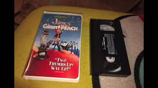 James And The Giant Peach 1996 Vhs Full Video