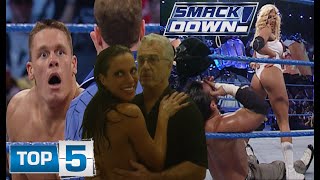Top 5 Wwe Smackdown Moments 17Th October 2002 Torrie Wilson Stinkface
