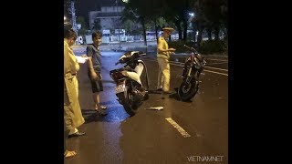 Công an Quy Nhơn xác nhận clip "CSGT té ngã"