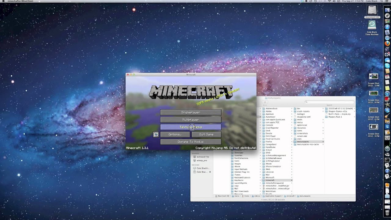 How To Access Minecraft Folder On Mac