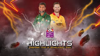 Bangladesh vs Zimbabwe Highlights || 2nd T20i 