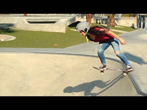 SABRINA SKATES |  EP 2 DROPPING IN ON 8 FT OF VERT AND MORE