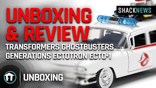 Unboxing & Review Transformers Ghostbusters Generations Ectotron Ecto-1