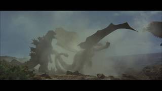 Ghidorah, the Three-Headed Monster (1965): In the Heat of Battle clip - Classic 