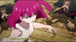 Magi anime. Morgiana awaken