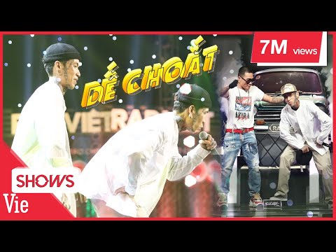 DẾ CHOẮT xuất hiện khiến sân khấu bùng nổ - SuBoi, Wowy tranh nhau trao nón vàng | RAP VIỆT