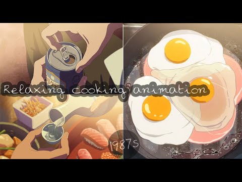 ASMR | Bộ sưu tập đồ ăn mùa hè trong phim hoạt hình | Hãy tận hưởng âm thanh tuyệt vời này