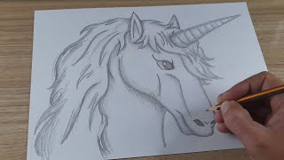 Como Desenhar Unicórnio Po A Po