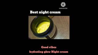 Good Vibes Rosehip Hydrating Glow Night Cream Powered