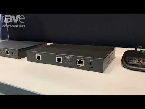 InfoComm 2019: Audix Shows DN4, DN43, and M3WDK Networked Audio Products for UCC Rooms