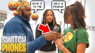 Making Couples Switch Phones 42 Loyalty Test Nyc Public Interview