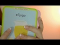 ASMR Binaural Ear To Ear Whispering and Soft Speaking Using Spanish Flashcards