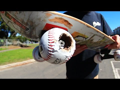 BASEBALL SKATEBOARD WHEELS | YOU MAKE IT WE SKATE IT EP 49