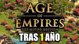 AGE of EMPIRES DE: ASÍ LUCE la REMASTERIZACIÓN TRAS 1 AÑO