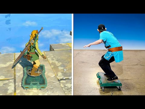 Tears of Kingdom SKATEBOARD IRL!