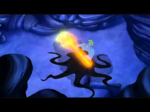 Little mermaid ursula wedding flowers
