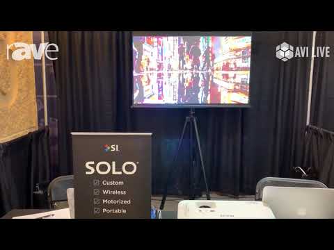 AVI LIVE: Screen Innovations Showcases Solo Pro 2 Screen with ALR Technology