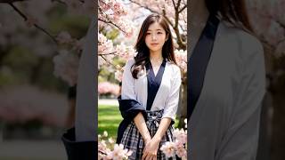 4K Ai Art Girl Japanese Beauty S012
