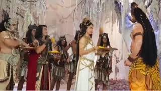 Pooja Sharma Aka Mahakaali And Saurabh Raj Jain Aka Shiva Making Fun On Set.
