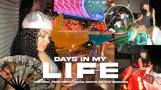 Days In My Life Yofancy Pool Party, Boots On The Ground Party, Gym, Eating Out, & More..