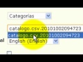 Inportar desde excel prestashop 1.4