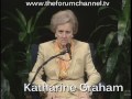 Katharine Graham on being a role model for women and the prospects of a female President