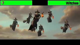Shrek Vs. Witches With Healthbars