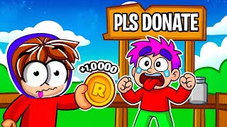 Roblox Pls Donate But With Fake Robux