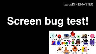 Screen Bug Test