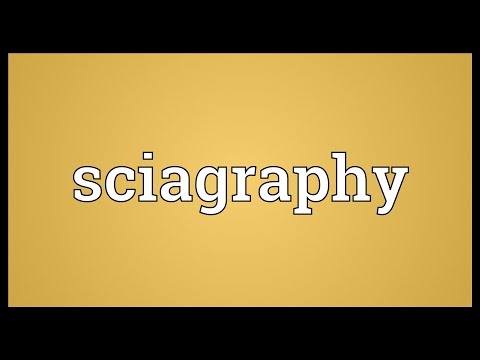 Header of sciagraphy