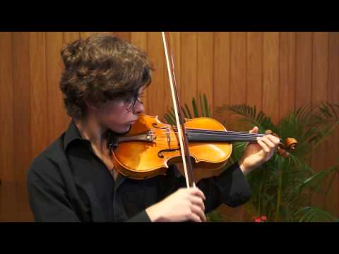Igor Garcia - Manhattan School of Music - Pre-screening audition - Sibeluis Concierto 1st Mov.
