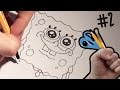 Tutorial disegno SPONGEBOB - Come disegnare Spongebob - How to draw Spongebob - Patrick Squidward