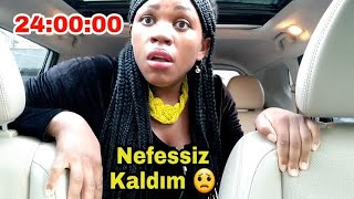 24 Saat Boyunca Arabamda Kaldim Nefessiz Kaldım