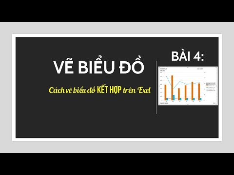 Cách vẽ biểu đồ kết hợp trên Exel