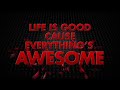 Lego The Movie Everything Is Awesome Lyrics